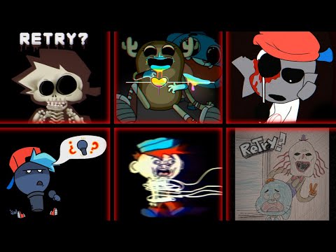 FNF - The Grieving Of Friday [DEMO] - ALL GAME OVER SCREEN