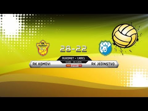 1. MCR liga | RK Komovi vs RK Jedinstvo | Highlights