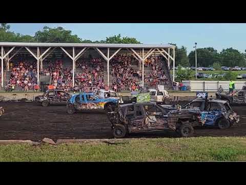 Full-size Car Limited-Weld Finale! Demo Derby! Cannon Valley Fair Cannon Falls, Minnesota 7/3/22