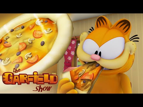 🧡🍕 Garfield REALLY Loves Pizza 😸 Garfield Cartoon Collection