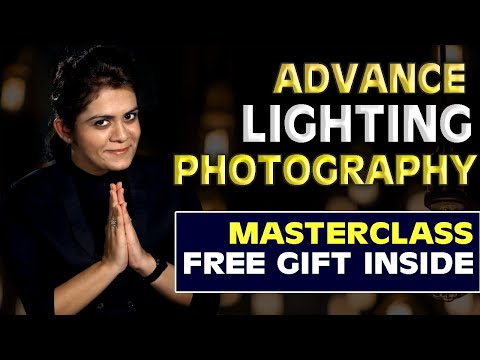 Advance Photography Lighting |Off Camera Flash|Masterclass | HINDI |Studio Outdoor Lighting