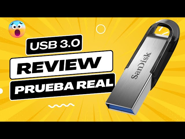 Vídeo relacionado con SanDisk Ultra Flair Pendrive 128 GB Memoria USB 3.0 (Velocidad de lectura hasta 150 MB/s, Protección con Contraseña, Carcasa de metal elegante y duradera, Plata) Negro