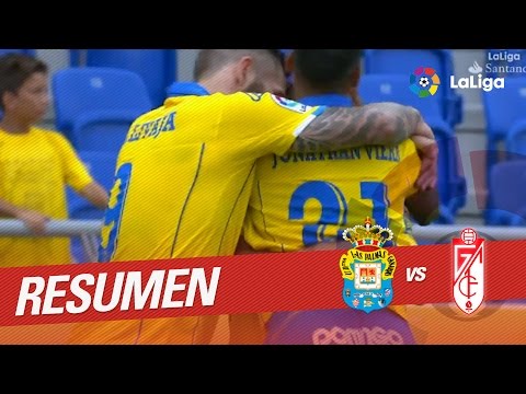 Resumen de UD Las Palmas vs Granada CF (5-1)