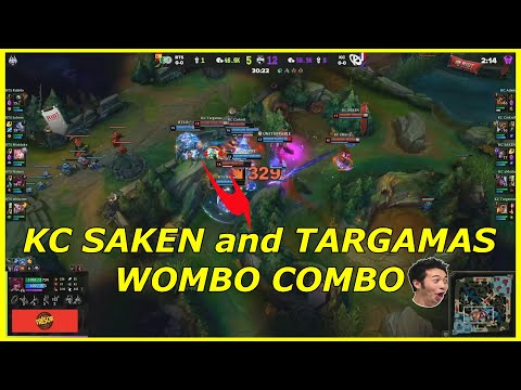 KC Saken and KC Targamas Wombo Combo LFL vs BTS