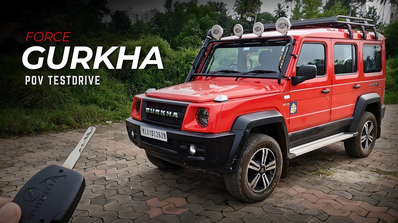2024 FORCE GURKHA 5 DOOR | 2.6L DIESEL 138bhp 320nm - POV Test Drive #56 | ENJE