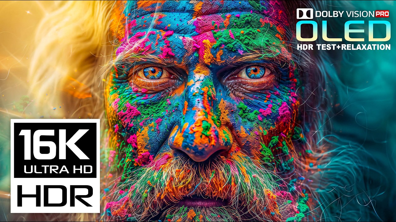 Unbelievable 16K Dolby Vision 120FPS | 4K OLED HDR Video Display Test | 8K ULTRA HD TV
