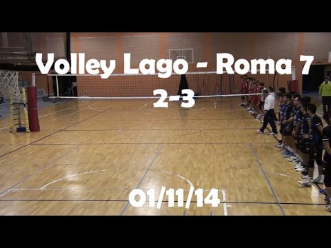 Volley Lago - Roma 7 2-3 (01-11-14)