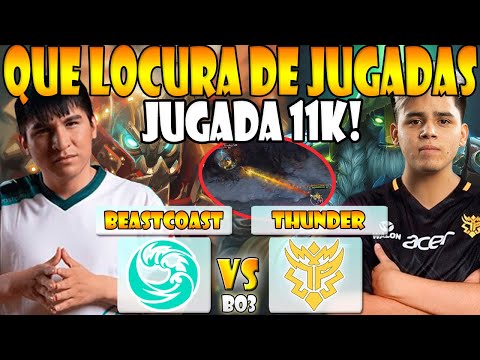 BEASTCOAST VS THUNDER PREDATOR BO3[GAME 3] UPPER DIVISION : OGA DPC SOUTH AMERICA REGIONAL - DOTA 2