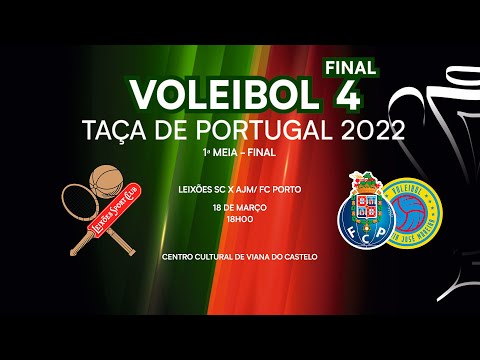 Leixões SC x AJM/FC Porto - 1ª Meia-Final - TAÇA PORTUGAL FEMININA