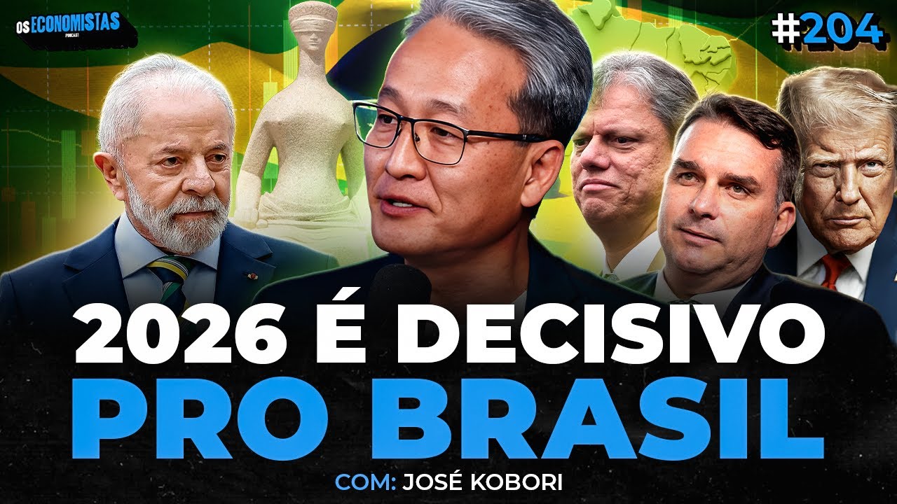 2026 VAI SER UM ANO DURO? JOSÉ KOBORI ANALISA ECONOMIA, POLÍTICA E GEOPOLÍTICA | Os Economistas 204