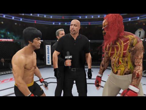 UFC 4 | Bruce Lee vs. Mutant Tengu (EA sports UFC 4)