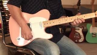 Video thumbnail for Fender Telecaster Made in Japan shell pink PART 2 by GregsGuitars