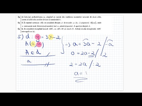 Solving the 2022 Baccalaureate subject - Mate-Info
