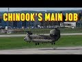 The Main Job Of The Chinook Helicopter