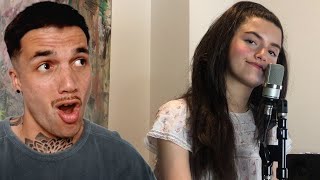 FIRST TIME HEARING Angelina Jordan - Welcome To My World (REACTION)