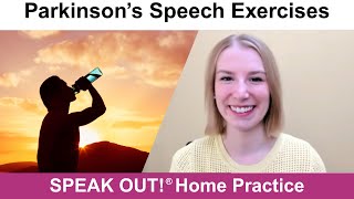 Parkinson’s Speech Exercises: SMART SIPS