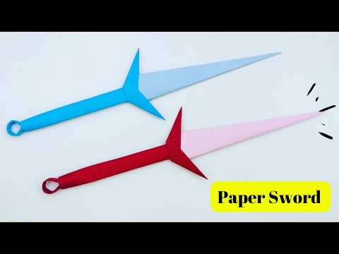 How to Make Paper Swords for Kids