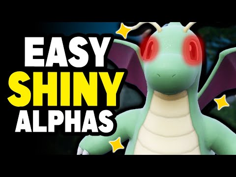 How To EASILY Shiny Hunt ALPHA POKEMON In Wild Zone 20 In Pokemon Legends ZA