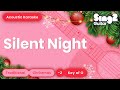 Silent Night Karaoke | N/A (Acoustic Karaoke)