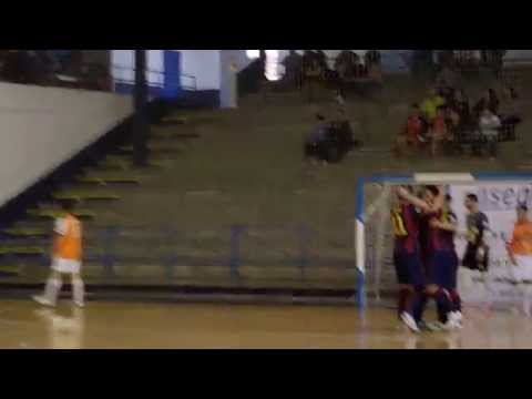 Gol de Esteban para el FC Barcelona B | Min 10. Cartagena FS 1-1 FC Barcelona B.