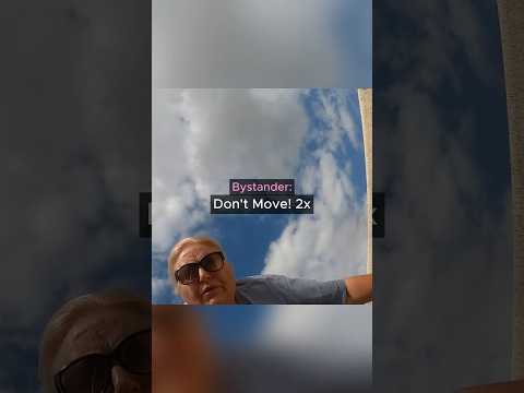 Biker's adrenaline shot too high after Insane Accident😳