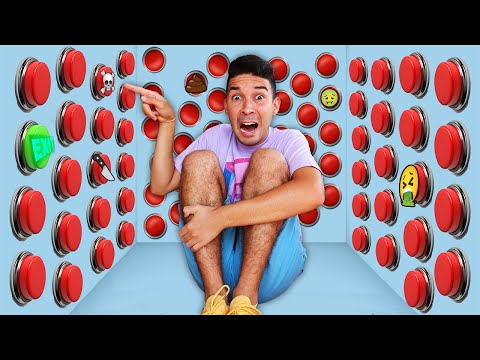 CHIUSO NELLA STANZA CON 100 PULSANTI MA SOLO 1 PUÒ FARTI SCAPPARE! *non scegliere quello sbagliato*