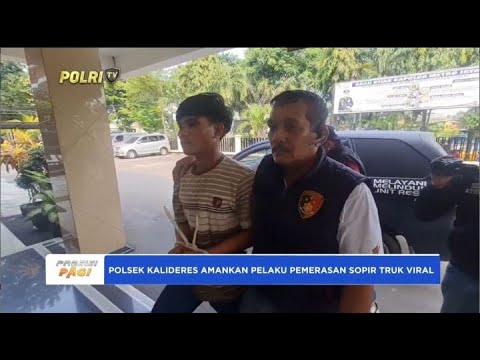 POLSEK KALIDERES AMANKAN PELAKU PEMERASAN SOPIR TRUK VIRAL