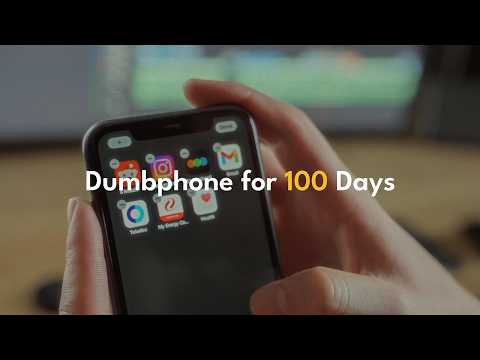 I Turned My Smartphone Into A Dumbphone for 100 Days