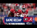 No. 8 Alabama ENDS No. 1 Georgia's win streak to win SEC Championship I Game Recap I CBS Sports