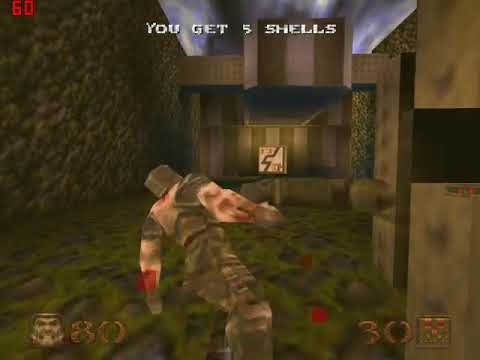 N64 Game Sample Video - Quake 64 USA