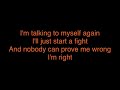 The Goo Goo Dolls - Only One (Lyrics)