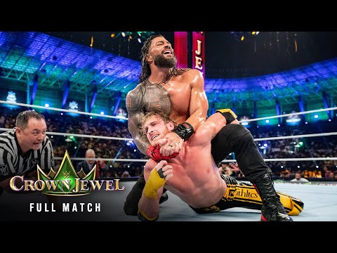 FULL MATCH: Roman Reigns vs. Logan Paul | Undisputed WWE Universal Title Match: Crown Jewel 2022