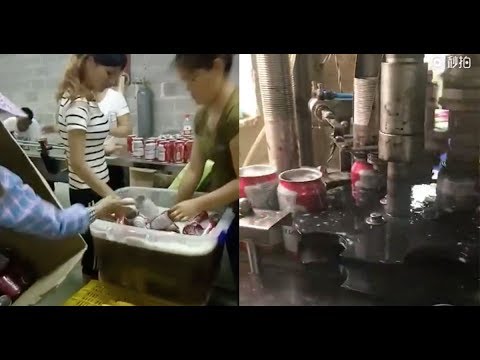 Chinese Factory Making FAKE Budweiser Beer CAUGHT ON CAMERA | What's Trending Now!