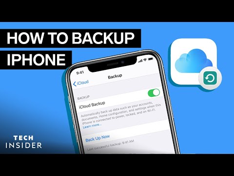 iPhoneをバックアップする方法 (How To Backup iPhone)