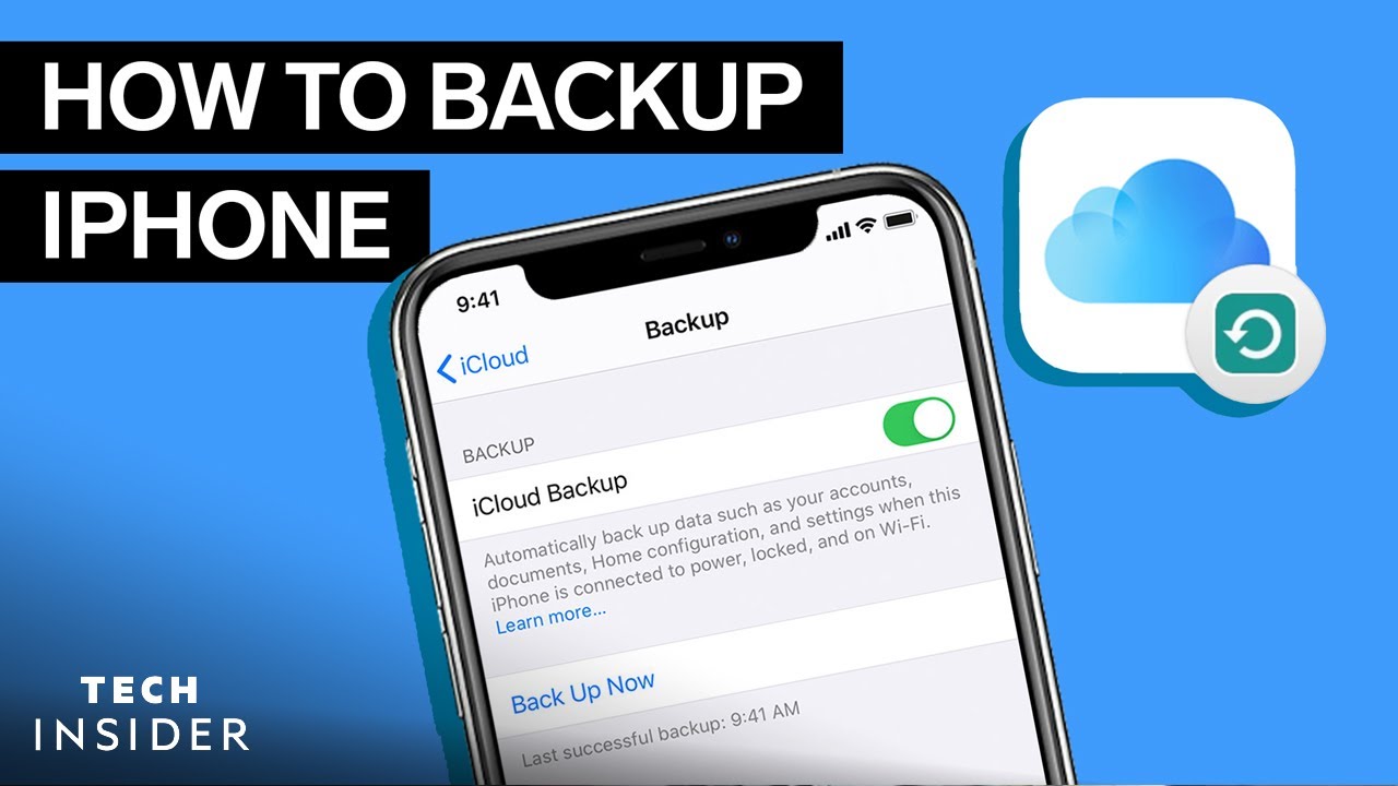 How To Backup Your iPhone