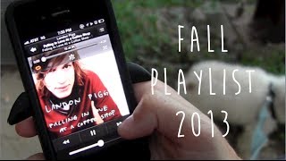 Sara's Fall Playlist