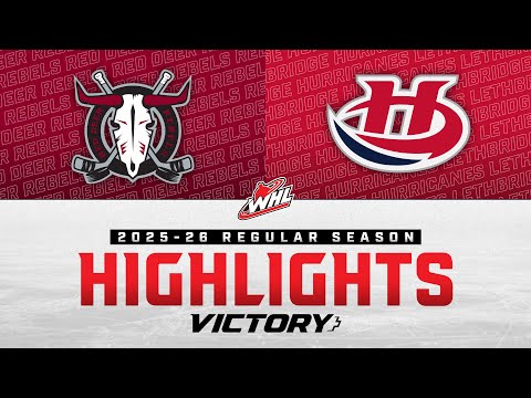 Red Deer Rebels at Lethbridge Hurricanes 12/03 | WHL Highlights 2025-26