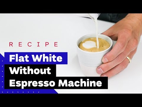 How To Make Flat White At Home (with AeroPress)