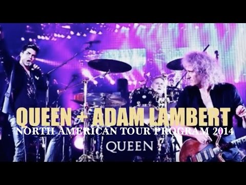 [352] Queen + Adam Lambert - North American Tour Program (2014)