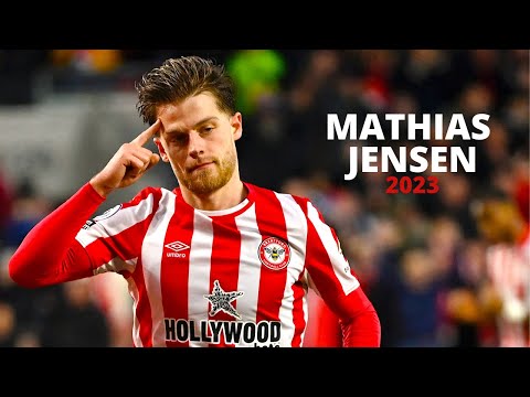 Mathias Jensen - Complete Midfielder - 2023ᴴᴰ