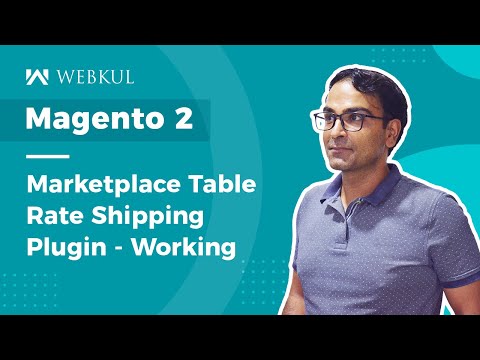 Magento 2 Multi Vendor Table Rate Shipping Plugin - Overview