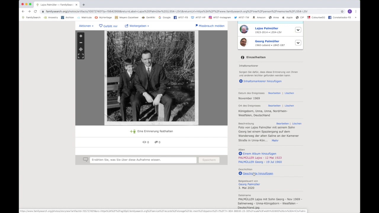 Alte Familienfotos für die Ewigkeit bewahren