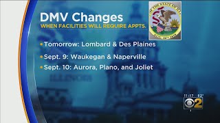 Suburban Chicago DMV Centers To Require Appointments To Reduce Long Lines