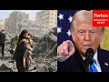 Trump Asked Do You Support Israel S Plan To Conquer Gaza If Hamas Doesn T Agree To A Deal