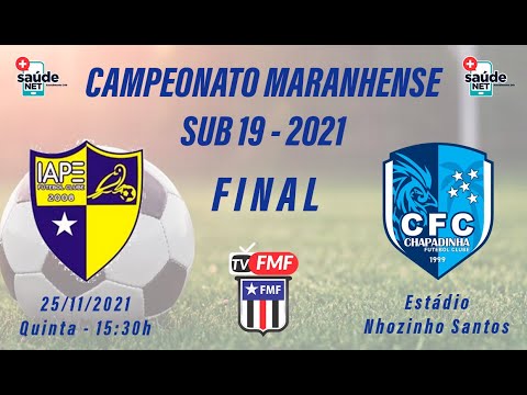 IAPE (5)1 x 1(3) Chapadinha - 25/11/2021 - 15:30h - Maranhense Sub 19 - FINAL