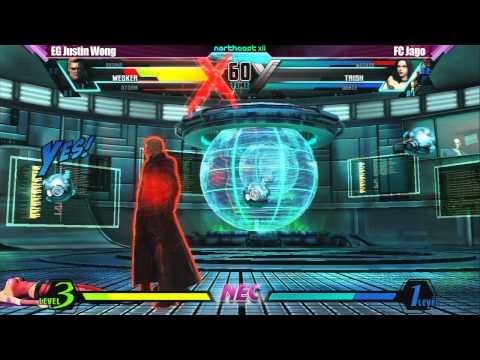UMVC3 EG Justin Wong vs FC Jago NEC XII Tournament