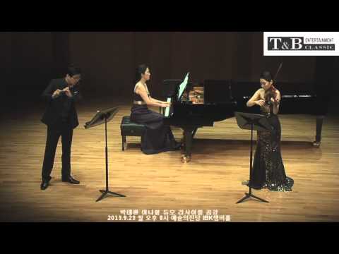 Jacques Ibert - Deux Interludes For Flute, Violin And Piano