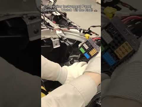 Full Sagitar Instrument Panel Installation — Watch Till the End! 🚗
