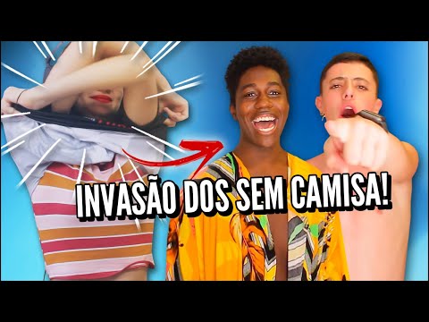 INVASÃO DOS JOVENS SEM CAMISA - ABELHA (JOVENS REAGEM)