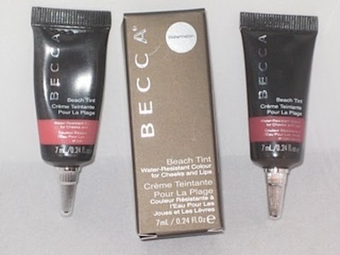 Review Becca Beach Tint Guava and Watermelon LisaSz09